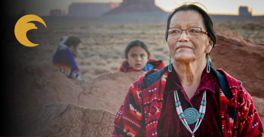 native american family